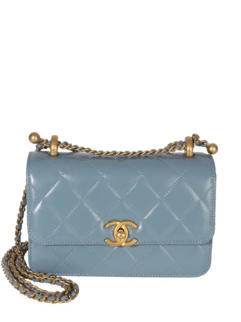 2021-2025 diamond-quilted shoulder bag by CHANEL 