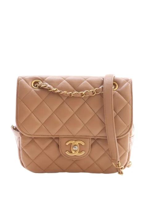 2021-2026 CC Quilted Caviar crossbody bag by CHANEL 