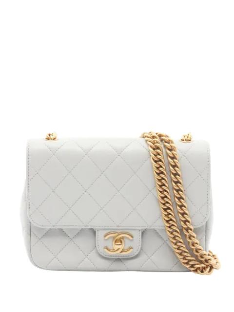 2021-2026 Diamond Quilt Lambskin Flap Bag crossbody bag by CHANEL 
