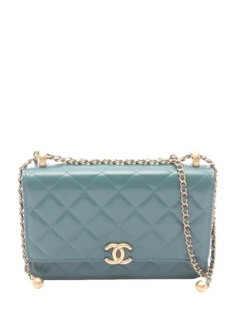 2021-2026 Mini Quilted Calfskin Perfect Fit Flap crossbody bag by CHANEL 