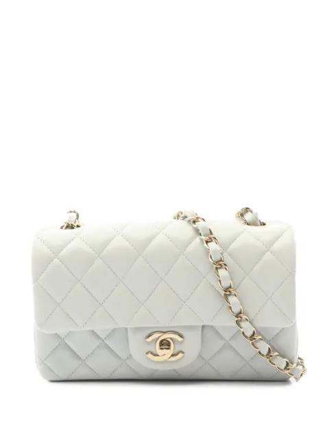 2021-2026 Mini Rectangular Classic Lambskin Single Flap shoulder bag by CHANEL 