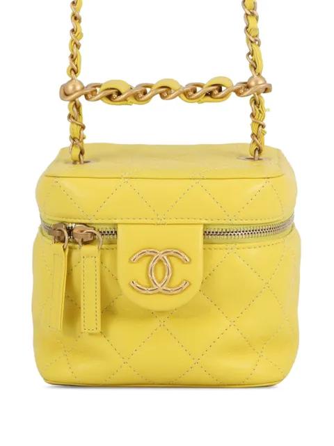 2021-2026 Small CC Quilted Lambskin Vanity Case crossbody bag by CHANEL 