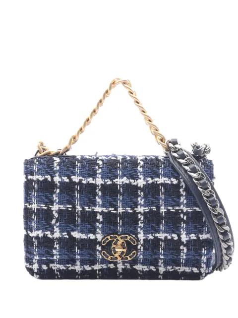 2021-2026 Tweed 19 Wallet On Chain satchel by CHANEL 