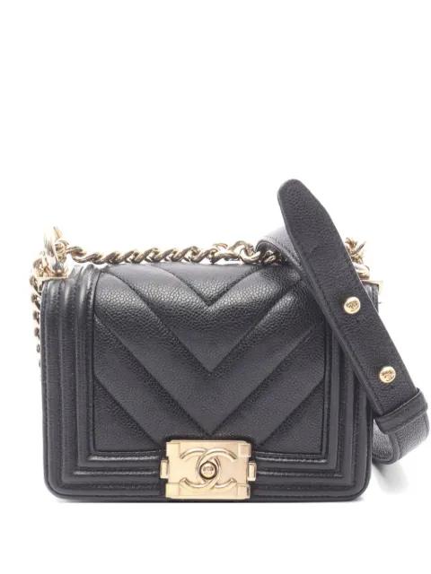 2021 Boy Chevron shoulder bag by CHANEL 