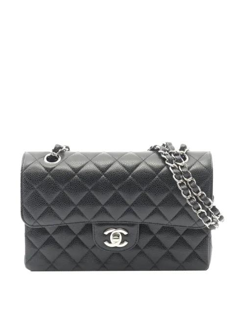 2021 Small Classic Caviar Double Flap shoulder bag by CHANEL 