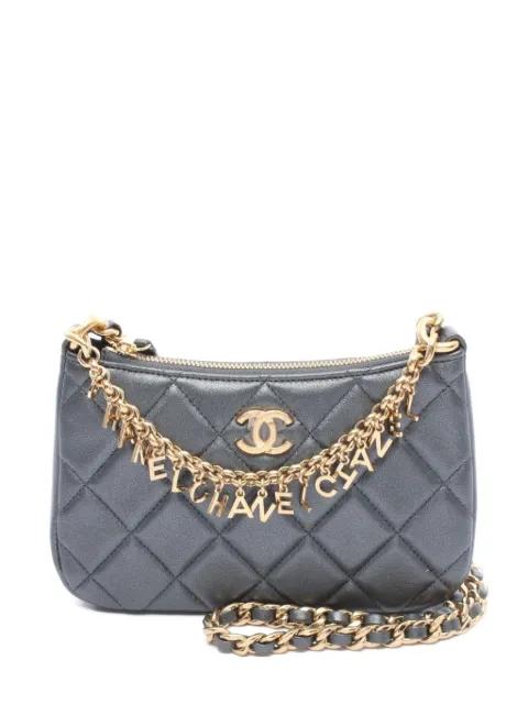 2021 logo-charm shoulder bag by CHANEL 