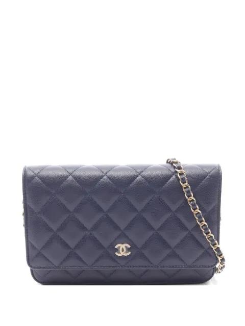 2021s Matelassé caviar-leather chain wallet by CHANEL 