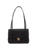 2026 small Sac à rabat grained leather shoulder bag by CHANEL 