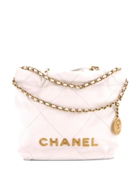 22 Chain Hobo Quilted Calfskin Mini crossbody bag by CHANEL 