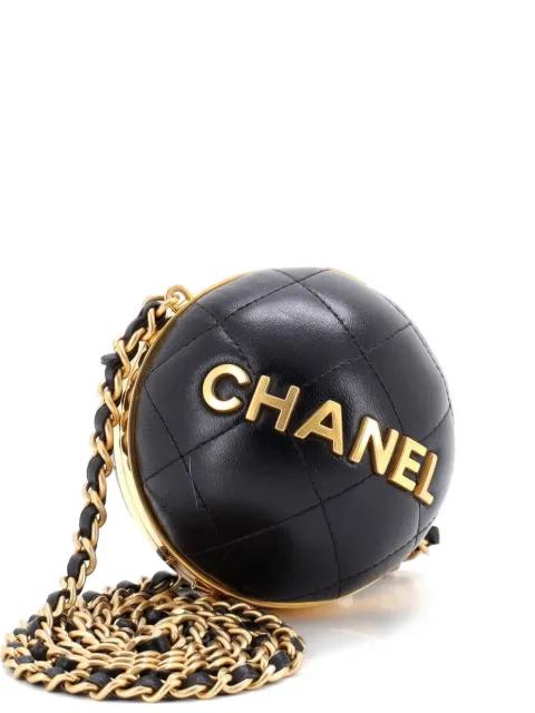 22 Sphere Minaudiere Quilted Lambskin crossbody bag by CHANEL 