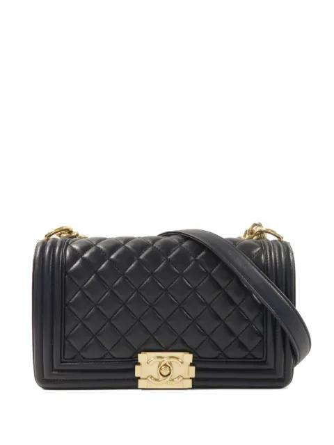 25 Boy quilted-design shoulder bag by CHANEL 
