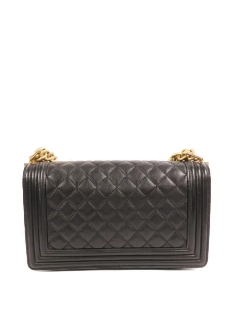 25 Boy quilted-design shoulder bag by CHANEL 
