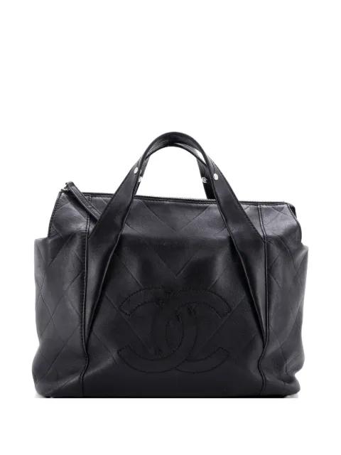 All Day Long Chevron Leather Medium tote bag by CHANEL 