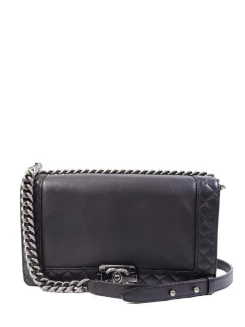 Boy quilted shoulder bag by CHANEL 