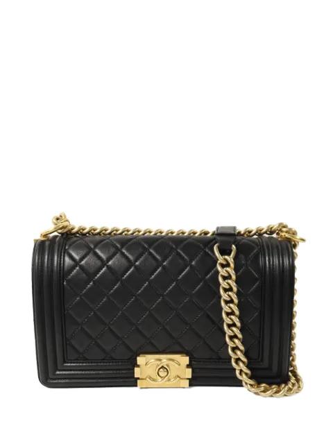 Boy quilted tote bag by CHANEL 