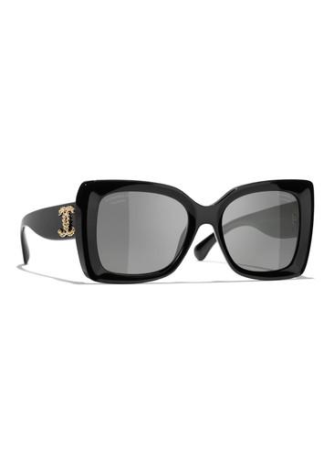 Butterfly-frame sunglasses by CHANEL