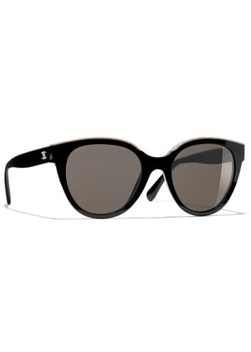Butterfly-frame sunglasses by CHANEL