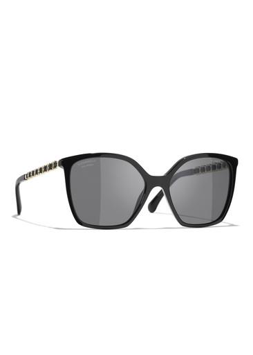 Butterfly-frame sunglasses by CHANEL