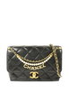 CC Classic Flap chain-strap quilted lambskin shoulder bag by CHANEL 