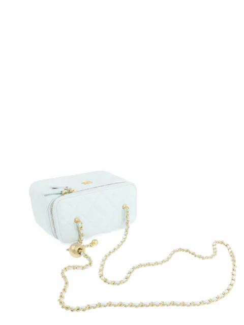 CC Vanity Case diamond-quilted shoulder bag by CHANEL 