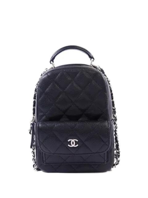 CC quilted backpack by CHANEL 