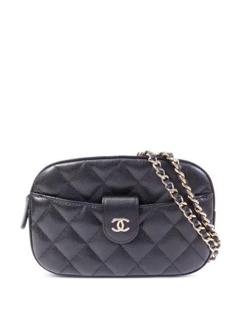 CC quilted camera bag by CHANEL 