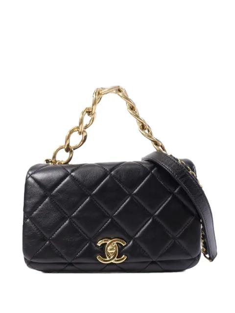 CC turn-lock shoulder bag by CHANEL 
