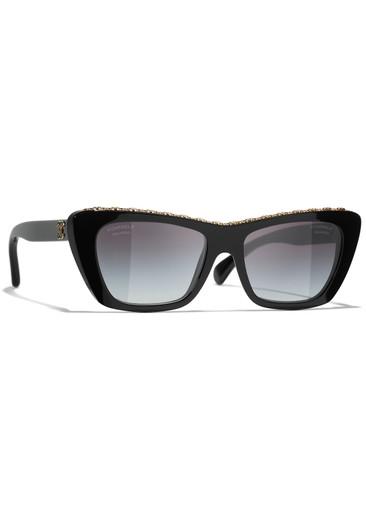 Cat-eye sunglasses by CHANEL
