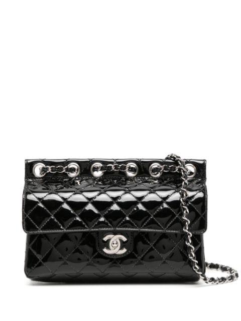 Chain-Through Flap shoulder bag by CHANEL 