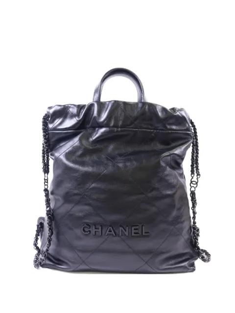 Chanel 22 quilted backpack by CHANEL 