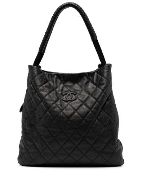 Chanel Boating Large Classic Shopper Zippered Expandable Tote by CHANEL 