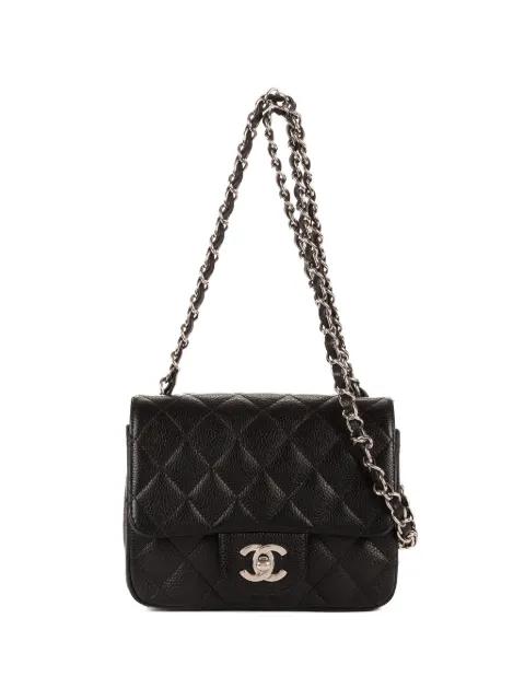 Classic Flap quilted leather shoulder bag by CHANEL 
