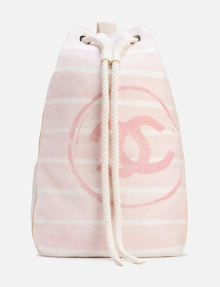 Cotton Terry Boxing Bag by CHANEL
