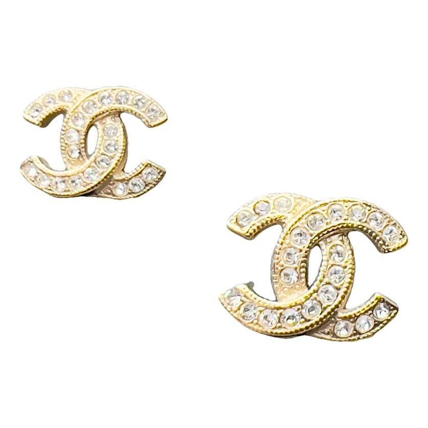 Crystal earrings by CHANEL