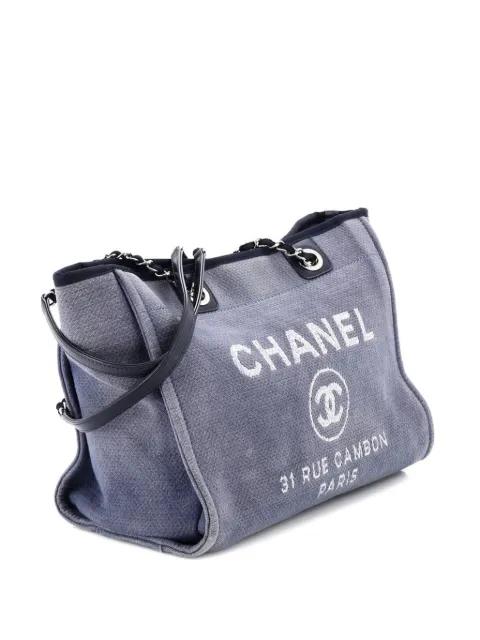 Deauville Canvas Small tote bag by CHANEL 