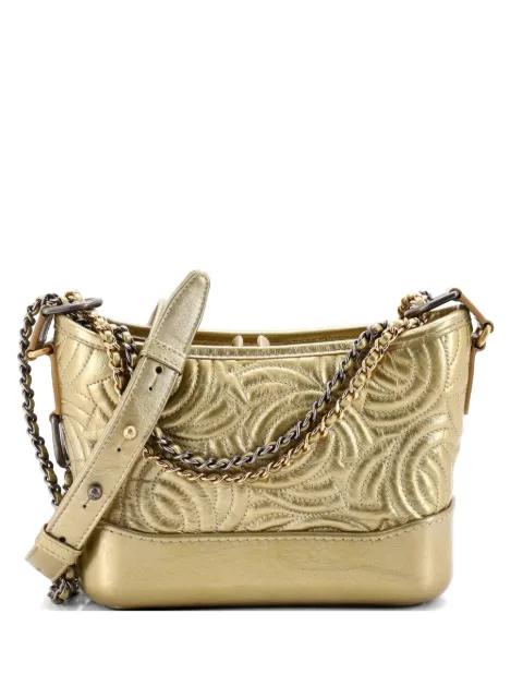 Gabrielle CC Stitched Calfskin Small hobo bag by CHANEL 