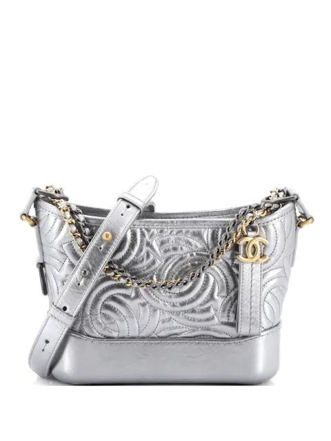 Gabrielle CC Stitched Calfskin Small hobo bag by CHANEL 