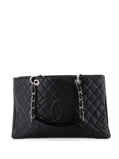 Grand Shopping Quilted Caviar XL tote bag by CHANEL 