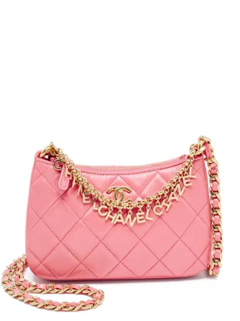 Hobo leather shoulder bag by CHANEL 