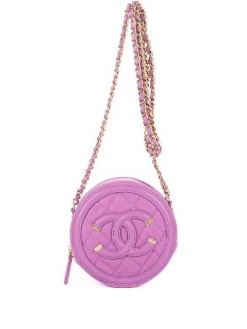Interlocking CC shoulder bag by CHANEL 