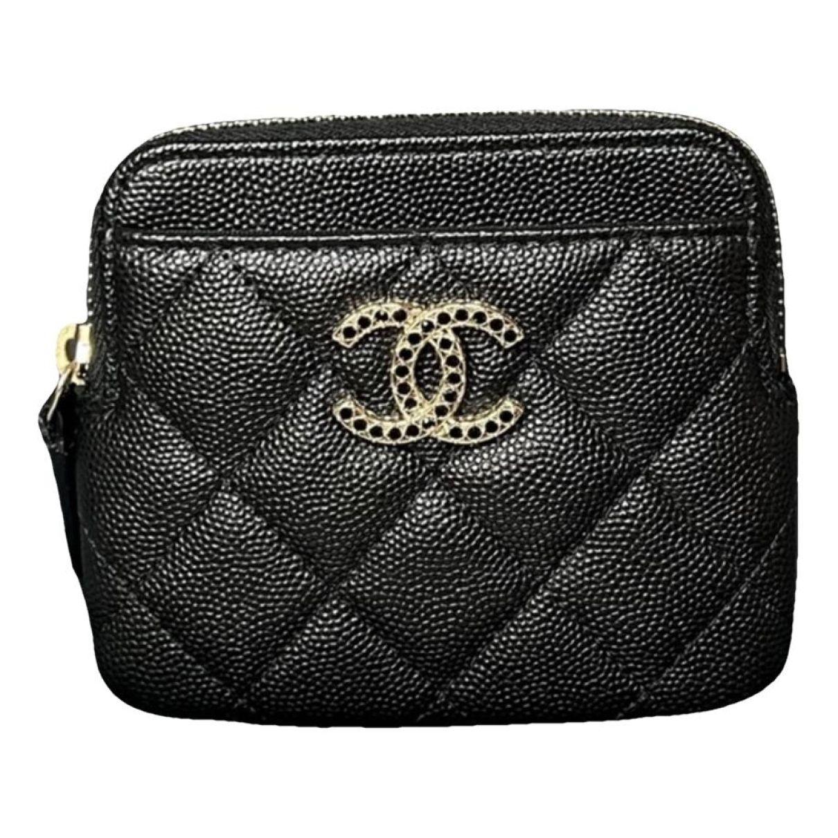 Leather wallet by CHANEL