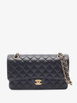 Matelassé leather shoulder bag by CHANEL 