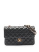 Matelassé leather shoulder bag by CHANEL 