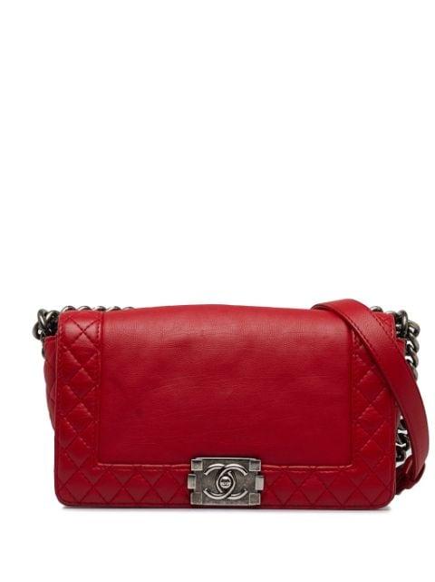 2013-2014 medium Boy Chanel shoulder bag by CHANEL PRE-OWNED