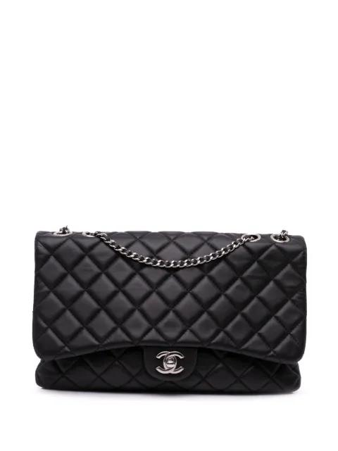 2014 Jumbo Quilted Lambskin 3 Flap shoulder bag by CHANEL PRE-OWNED