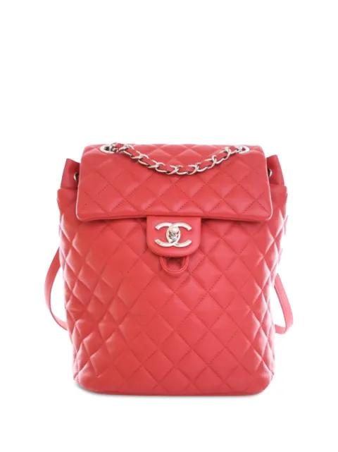 2016-2017 Small Lambskin Urban Spirit backpack by CHANEL PRE-OWNED