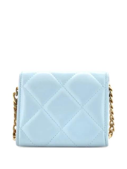 Pending CC Card Holder on Chain Quilted Lambskin crossbody bag by CHANEL 