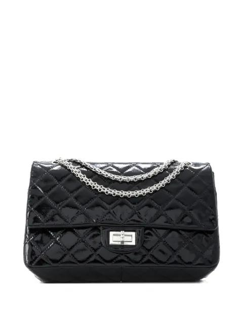Reissue 2.55 Flap Bag Quilted Crinkled Patent 227 shoulder bag by CHANEL 