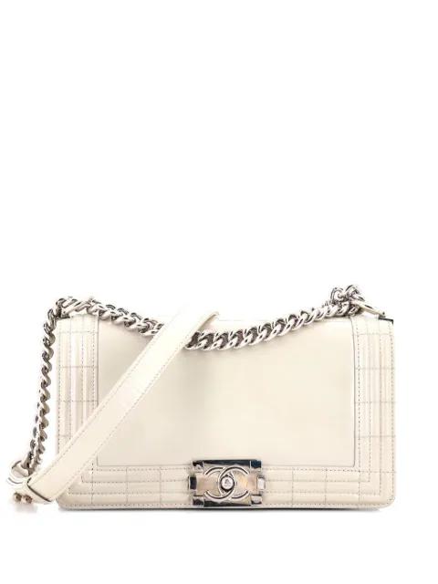 Reverso Boy Flap Bag Glazed Calfskin Old Medium crossbody bag by CHANEL 