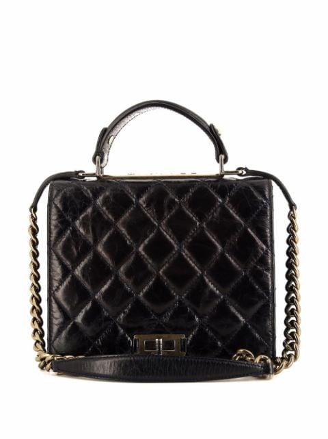 Rita diamond-quilted 2way bag by CHANEL 